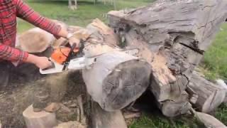 The Urban Lumberjack reviews the STIHL MS 500i Professional Chainsaw