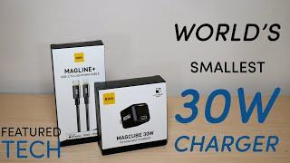 AOHI Magcube 30w USB-C Fast Charger | World's Smallest 30W Charger | Featured Tech (2021)