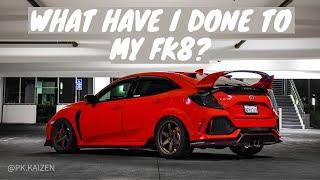 WHAT HAVE I DONE TO MY CAR // 17,000 MILE MAINTENANCE TALK // CIVIC TYPE R IS LOW MAINTENANCE