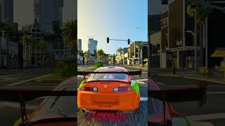 Toyota Supra Mk4 in GTA 5 Graphics Mod#shorts