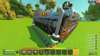 Scrap Mechanic Modded | The new physics update in test with Fant Mod Mining