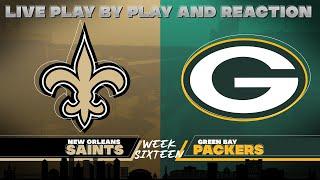 Saints vs Packers Live Play by Play & Reaction