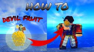 (Project New World) How to Get Devil Fruits 3 Ways {Best/Fastest way}