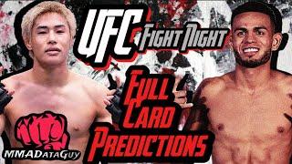 UFC Vegas 98 Full Card Predictions and Analysis