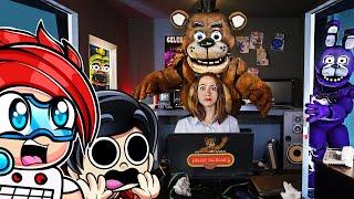 Five Nights at Freddy's en la vida real! | Luky REACCIONA a Shiloh y Bros Español