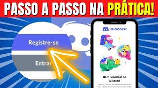 COMO CRIAR UMA CONTA NO DISCORD PELO CELULAR