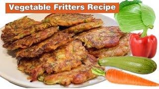 Vegetable Fritters Recipe | Cooking Maid Hongkong