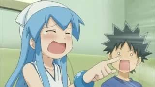 Squid Girl (Ika Musume) Laughing