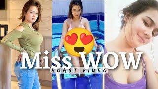 Miss Wow The Cringe Queen Roast Video | Tiktoker Miss Wow Roasting video | Miss Wow Leaks Video