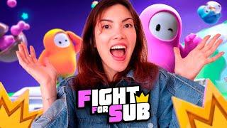 ENFIN UN TOP 1 ?! - FIGHT FOR SUB (FFS) FALL GUYS