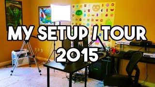 MY SETUP TOUR 2015!! GhostRobo HQ