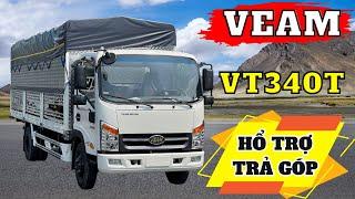 Giá xe Veam 3T5 thùng 6M3 đời 2023 | XE VEAM 3T5 VT340T | Xe tải Veam thùng dài