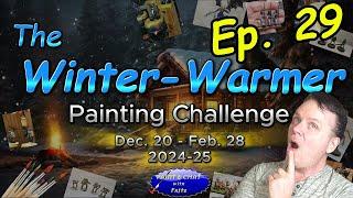 Winter-Warmer PAINT ALONG with Fritz | # 29  | #Winter-warmer #paintingchallenge