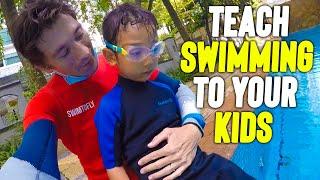 How to teach Kids to BREATHE & LEARN SWIMMING