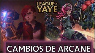 ¿Qué cambios hizo Arcane en el Lore? EXPLICADOS #1 //Universo LoL Explicado