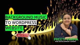 BACKGROUND MUSIC To WordPress website | Digital Srot