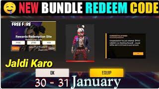 Free Fire Redeem Code Today | 30 January Redeem Code Free Fire | FF Redeem Code Today 30 January