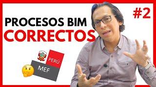 PLAN BIM PERÚ #02 | DESCUBRE EL PROCESO correcto de la metodología BIM