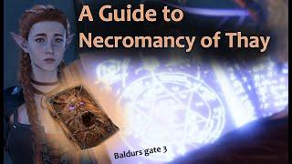 How to get necromancy of thay in Baldurs gate 3
