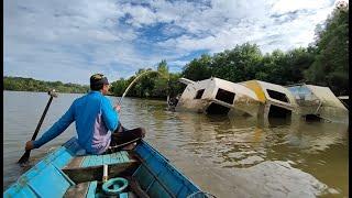 Spot kapal karam ini dihuni berbagai jenis ikan