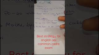 best strategy for english aai je common cadre 2023 #aaicommoncadre #aaicommoncadreenglish #viral