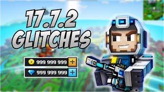 CRAZY GLITCHES IN PIXEL GUN 3D!!! (FREE GEMS & COINS) [V. 17.7.2]