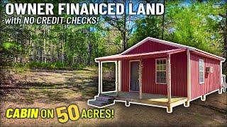 Cheap Cabin on 50 Acres - Easy Owner financed land for sale in the Ozarks of Missouri! - WH08