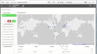 QlikSense App "GetGeoCoords"