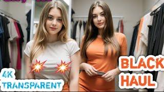 Try On Haul with Meri - Black Haul Transparent 4K