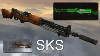 SKS rifle (full disassembly and operation)