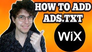 How To Add Ads.TXT File In Wix