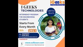 i geeks | internship training program for engineering students.
