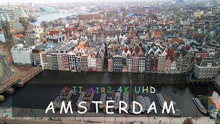 AMSTERDAM  - DJI Mavic Air 2 drone shots (4K UHD)