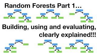 StatQuest: Random Forests Part 1 - Building, Using and Evaluating