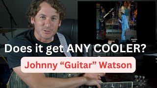 Guitar Teacher REACTS: Johnny "Guitar" Watson | Booty Ooty Paris 1980