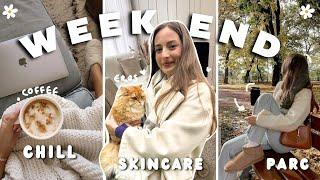 UN WEEK END CHILL AVEC MOI : retour de courses, Eros au parc, skincare 