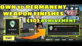 OWN 10 PERMANENT WEAPON FINISHES || EASY WAY TO COMPLETE OWN 10 PERMANENT WEAPON FINISHES ACHIVEMENT