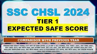 SSC CHSL 2024 Tier 1 Expected Safe Score - How much to Aim?