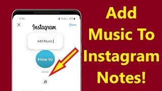 Instagram Notes Music Not Showing new update to Add Music To Instagram Notes!! - Howtosolveit