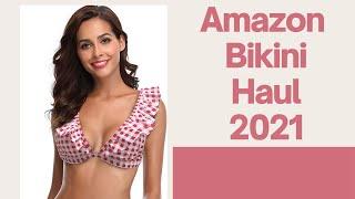 Amazon Bikini Tops and Bikini Bottoms Review 2021 #tintfig #amazonbikinihaul #amazontryonhaul