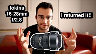 i replaced my tokina 16-28mm 2.8 with a samyang 14mm 2.8. here's why.