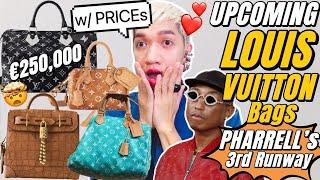 ALL the BAGS from PHARRELL WILLIAM's 3rd LOUIS VUITTON RUNWAY COLLECTION Fall Winter 2024. w/PRICEs