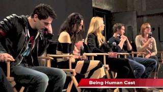 BEING HUMAN Cast at Syfy Digital Press Tour 2013