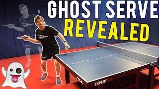 3 Steps To Master The Backspin GHOST SERVE | Table Tennis