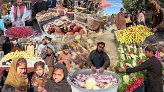 Amazing street food of Jalalabad Afghanistan | Fresh fruit | Morning Street food | Roosh Recipe