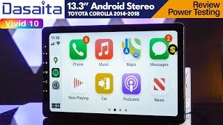 Dasaita Vivid 10 - 13.3" Android Stereo w/ Wireless Apple Carplay & Android Auto