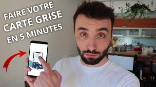 FAIRE VOTRE CARTE GRISE EN 5 MINUTES, FACILEMENT ! - OCCAZ