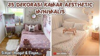 35 DEKORASI KAMAR AESTHETIC MINIMALIS | LINK PEMBELIAN PRODUK ADA DI DESKRIPSI