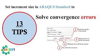 ABAQUS Step Settings: initial, minimum and maximum increment size