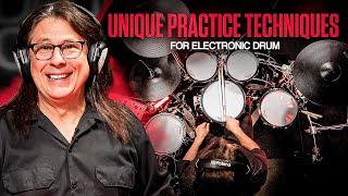 Mike Mangini's Unique Practice Technique for Electronic Drums (Lessons 1 and 2, of 10)